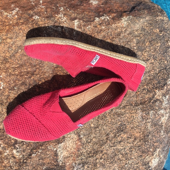 Toms Classic Mesh Slip one.   ❤️FINAL PRICE❤️ - Picture 2 of 7